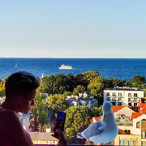 Przy Plaży Z Widokiem Na Morze Sopot